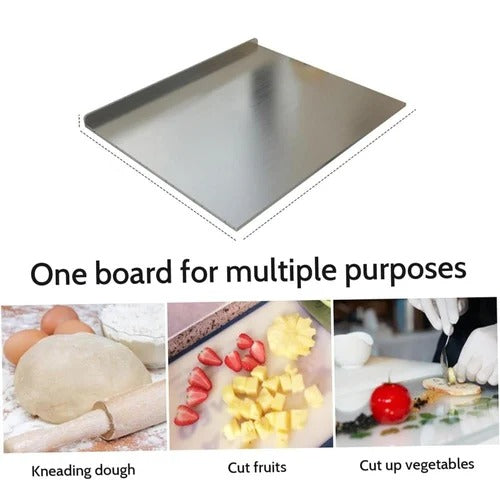 Premium Stainless steel Kitchen Chopping Board (35x31cm)